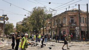 Ataque masivo de Rusia a Ucrania con 741 vehículos aéreos