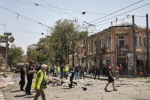 Ataque masivo de Rusia a Ucrania con 741 vehículos aéreos