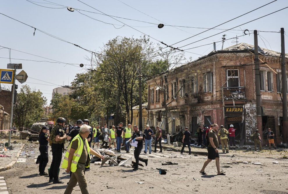 Ataque masivo de Rusia a Ucrania con 741 vehículos aéreos