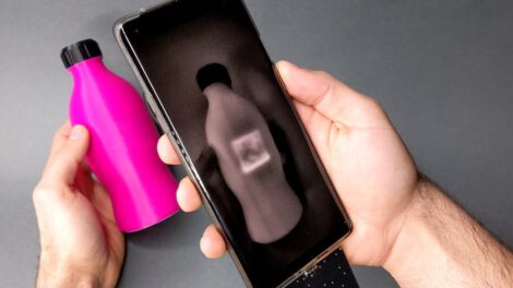 Imprinto tinta infrarroja que transforma la autenticación en documentos