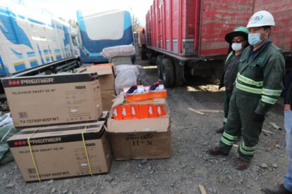 Decomisos de contrabando en Bolivia