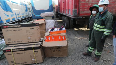Decomisos de contrabando en Bolivia