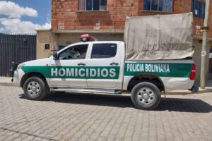 Aprehensión por asesinato en La Paz