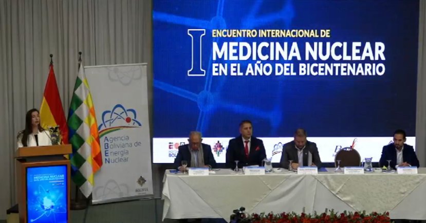 Encuentro Internacional de Medicina Nuclear en Bolivia