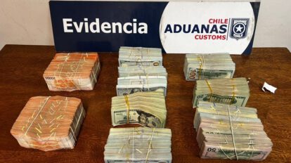 Incautación de dinero en Chile