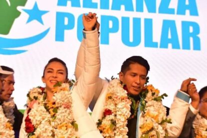 Diálogo con Evo Morales por parte de Mariana Prado y Andrónico Rodríguez