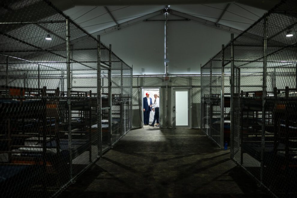 Condiciones inhumanas en centro de detención Alligator Alcatraz