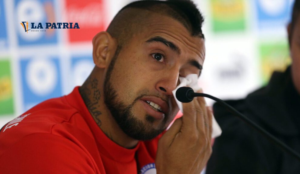 Arturo Vidal accidente ebrio con su Ferrari