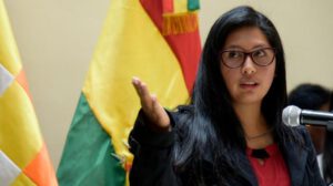 Eva Copa, líder del Movimiento Revolucionario Nacionalista