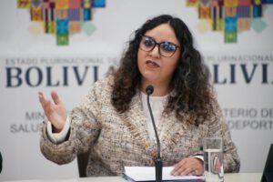 Ministra de Salud reporta sarampión en Bolivia