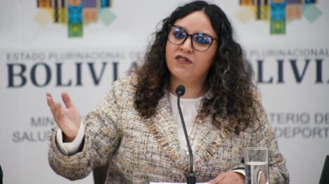 Ministra de Salud reporta sarampión en Bolivia