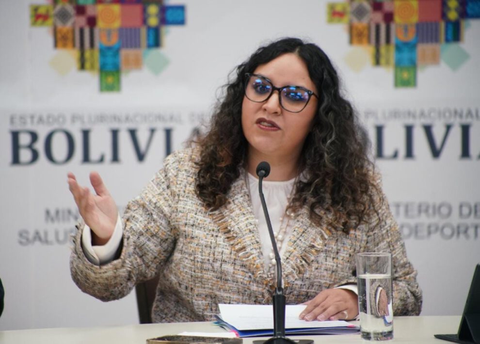 Ministra de Salud reporta sarampión en Bolivia
