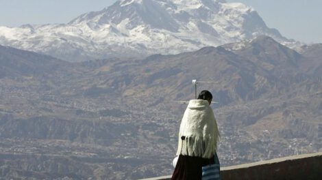 Temperaturas bajo cero en Bolivia