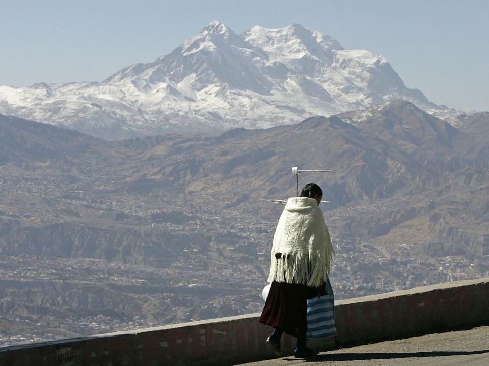 Temperaturas bajo cero en Bolivia