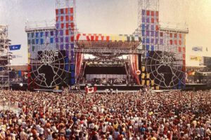 Live Aid en el estadio JFK de Filadelfia