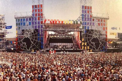 Live Aid en el estadio JFK de Filadelfia