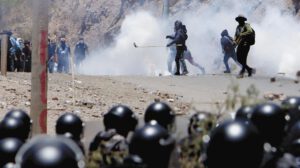 Informe sobre bloqueos evistas en Bolivia