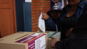 Empadronamiento para votar en Bolivia