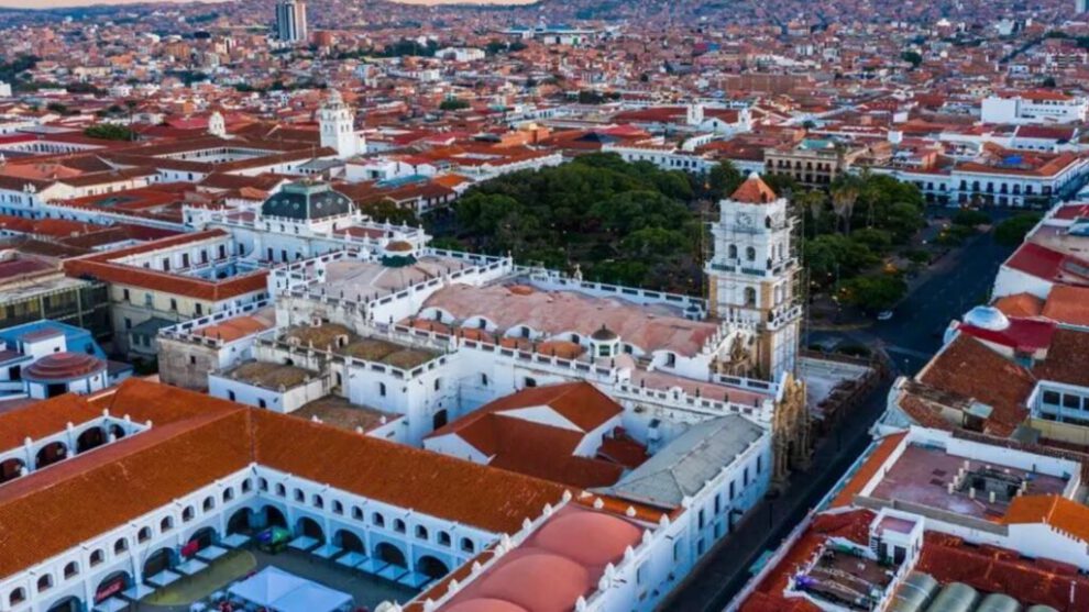 Prohibición de propaganda política en el Centro Histórico de Sucre
