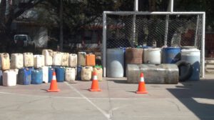 almacenamiento ilegal de diésel en Quillacollo