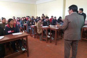 Jurados electorales en Oruro