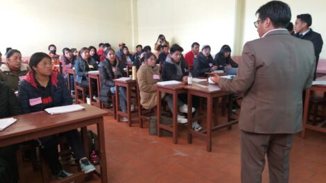 Jurados electorales en Oruro