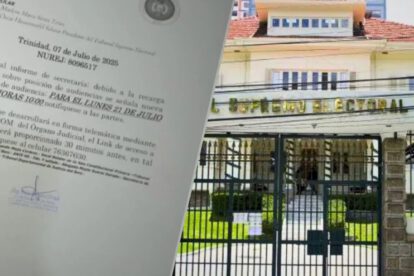 Acción popular en Beni que busca inhabilitar candidaturas