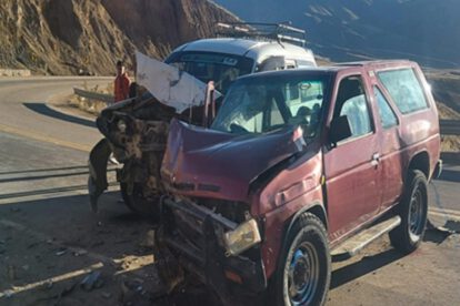 Accidente de tránsito causado por un adolescente de 15 años