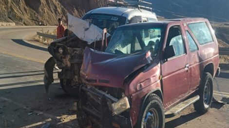 Accidente de tránsito causado por un adolescente de 15 años