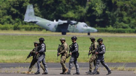 Ejercicios en el Canal de Panamá