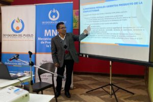 Informe defensorial sobre muertes en bloqueos