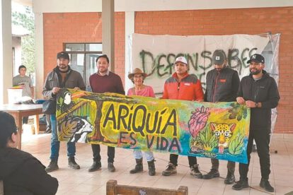 Defensores ambientales en Bolivia
