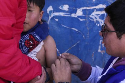 Vacunas contra el sarampión donadas por India y Unicef