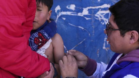 Vacunas contra el sarampión donadas por India y Unicef