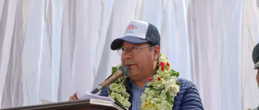 Luis Arce reconoce error en la generación de recursos hidrocarburíferos