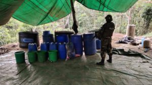 Desmantelan fábricas de cocaína en Villa Tunari