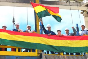 Producción de gas en Churumas