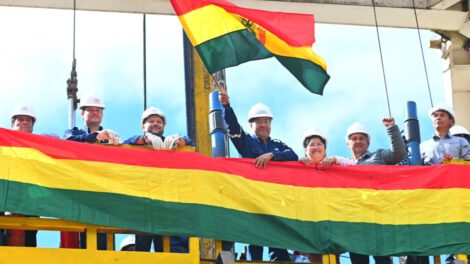 Producción de gas en Churumas