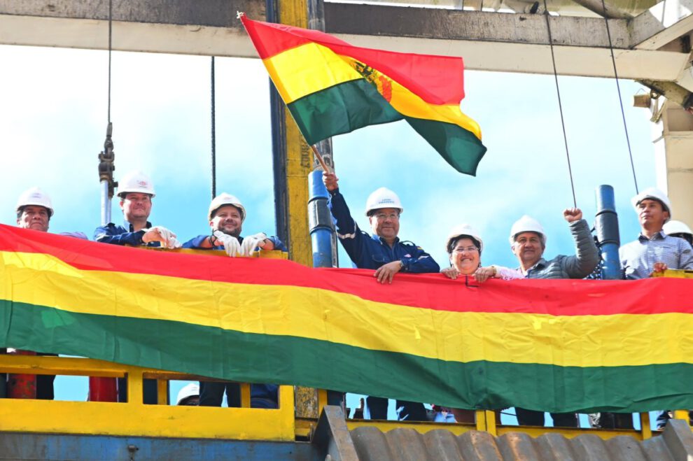 Producción de gas en Churumas