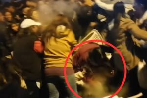 Niña sufre quemaduras en la verbena paceña