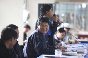 Evo Morales militarización trópico