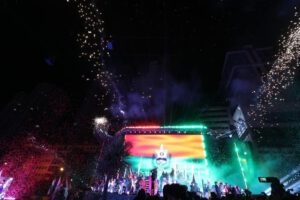 Niña quemaduras verbena La Paz