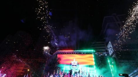 Niña quemaduras verbena La Paz