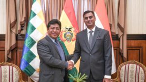 India dona vacunas contra el sarampión a Bolivia