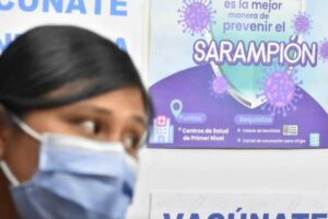 Incremento de casos de sarampión en Bolivia