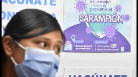 Incremento de casos de sarampión en Bolivia