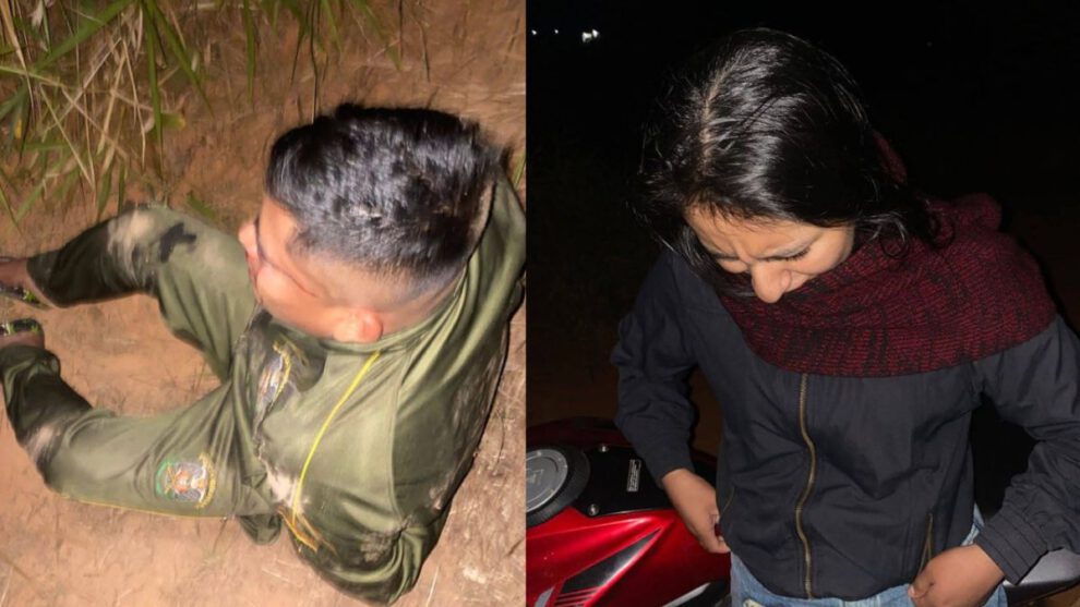 Policías detenidos por posesión de motocicleta robada