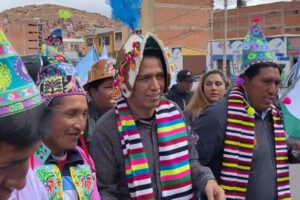 Andrónico Rodríguez rechaza convocatoria de Luis Arce