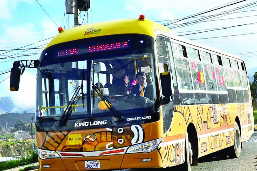 escasez de diésel afecta el servicio de buses Pumakatari en La Paz