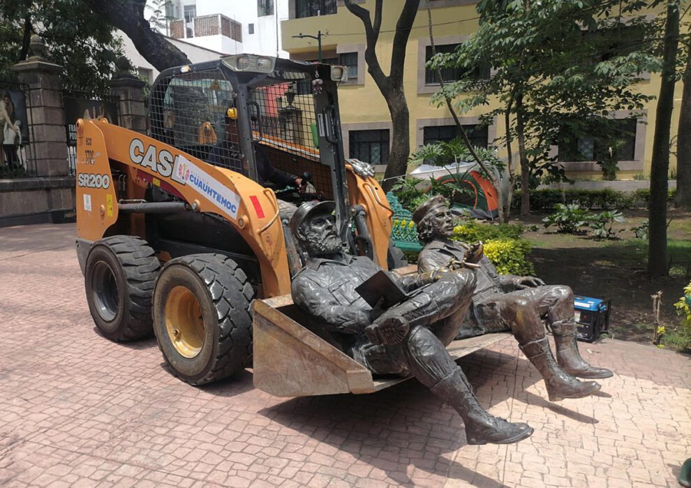 recuperar estatuas de Fidel Castro y el Che Guevara